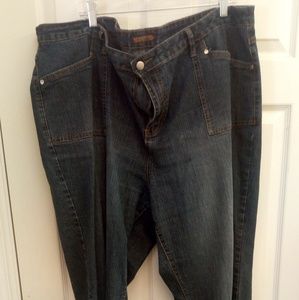 Zanadi Medium Stonewash Bootcut Jeans! Size 26W!